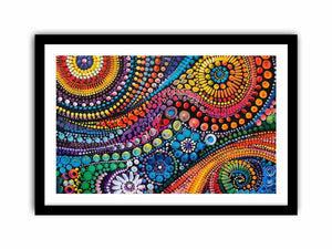 Dot Art Art Print