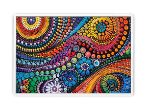 Dot Art Framed Print