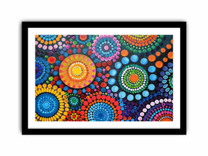 Dot Art Art Print