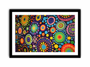 Dot Art Art Print