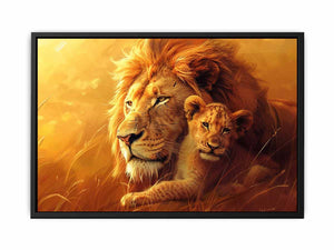Lion Cute Baby Painting
