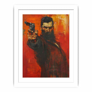 Ned kelly Streched canvas