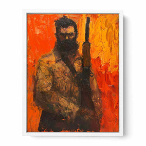 Ned kelly Framed Print