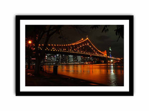 Story Bridge by Night Art Print