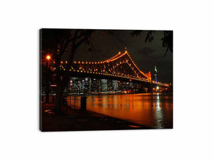 Story Bridge by Night Canvas Print