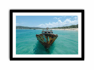 Tangalooma Wrecks Art Print