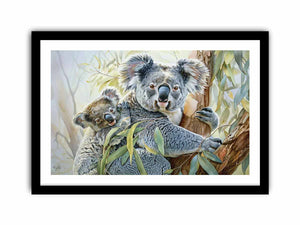 Koala Cute Baby Art Print