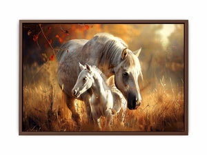 Horse Cute Baby Poster