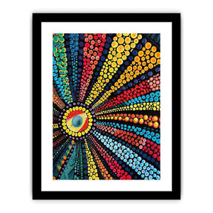 Dot Art Art Print