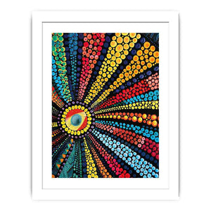 Dot Art Streched canvas
