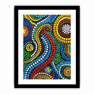 Dot Art Art Print