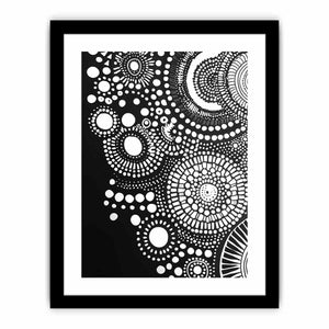 Dot Art Art Print