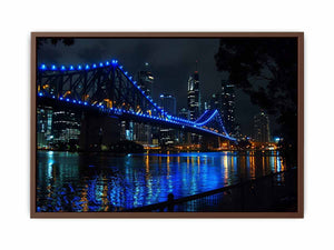 Story Bridge by Night Poster