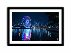 Brisbane Eye Art Print