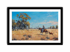 Going for Ride Art Print