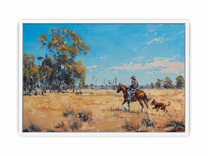 Going for Ride Framed Print