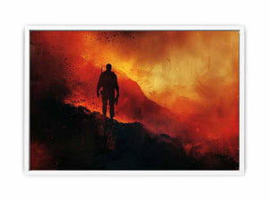 Endless Smoke Framed Print