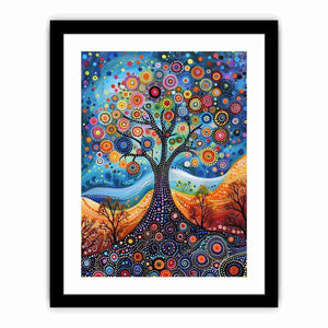 Dot Tree Art Print