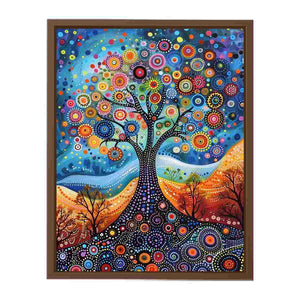 Dot Tree Poster