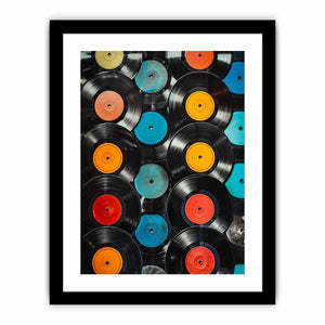 Vinyl Records Poster Art Print