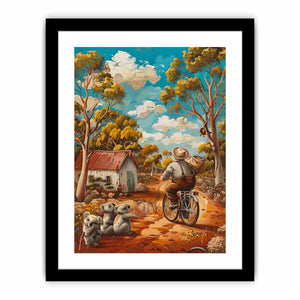 Aussie Farmhouse Art Print