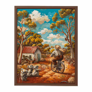 Aussie Farmhouse Poster