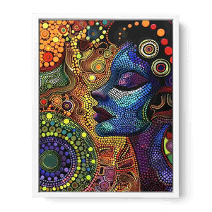 Dots Framed Print