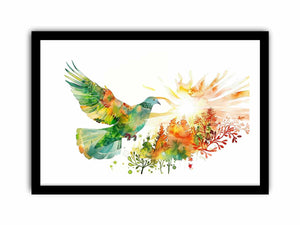 Elegant Dove Art Print