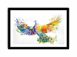 Elegant Dove Art Print