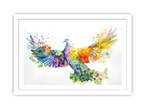 Elegant Dove Streched canvas