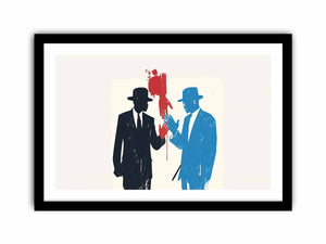 Dark Web Art Print