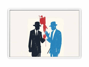 Dark Web Framed Print