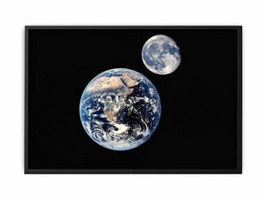 Moon & Earth Painting