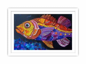 Fish Streched canvas