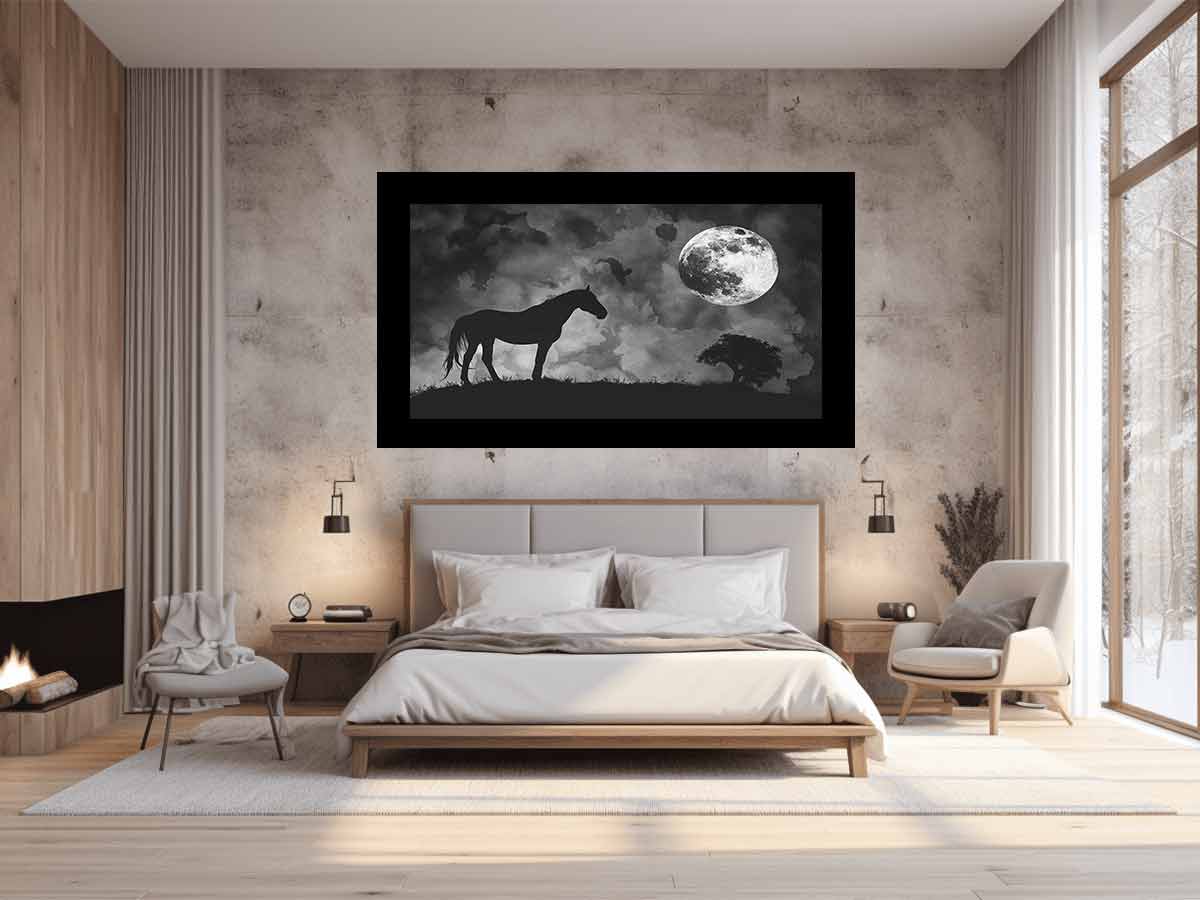 Horse & Moon