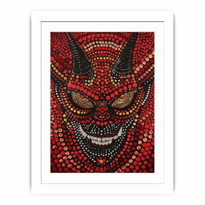 Devil Streched canvas