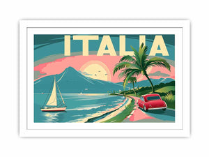 Italia Streched canvas