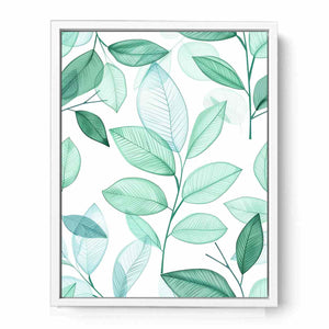 Pastel Green Framed Print