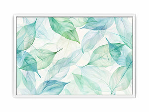 Pastel Green Framed Print