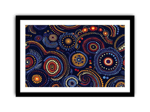 Seamless Blue Art Print