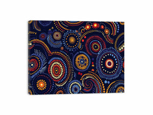 Seamless Blue Canvas Print