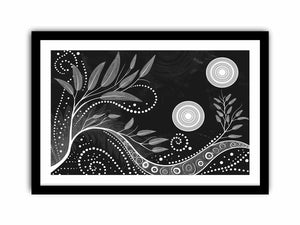 Dotted Tree Art Print