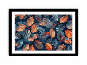 Winter Leaves Art Print
