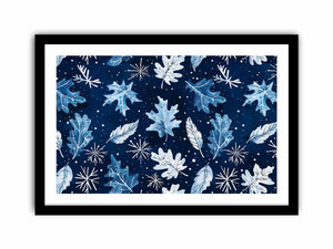 Winter Blue Art Print