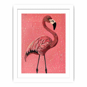 Flamingo Streched canvas