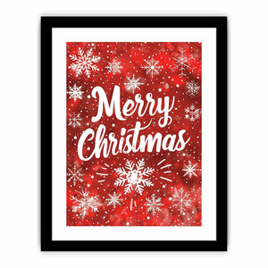Merry Christmas Art Print