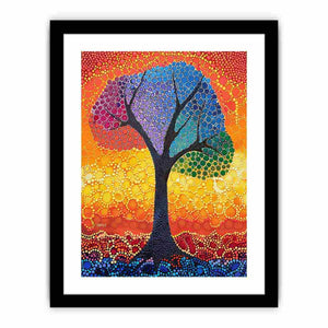 Colorful Tree Art Print