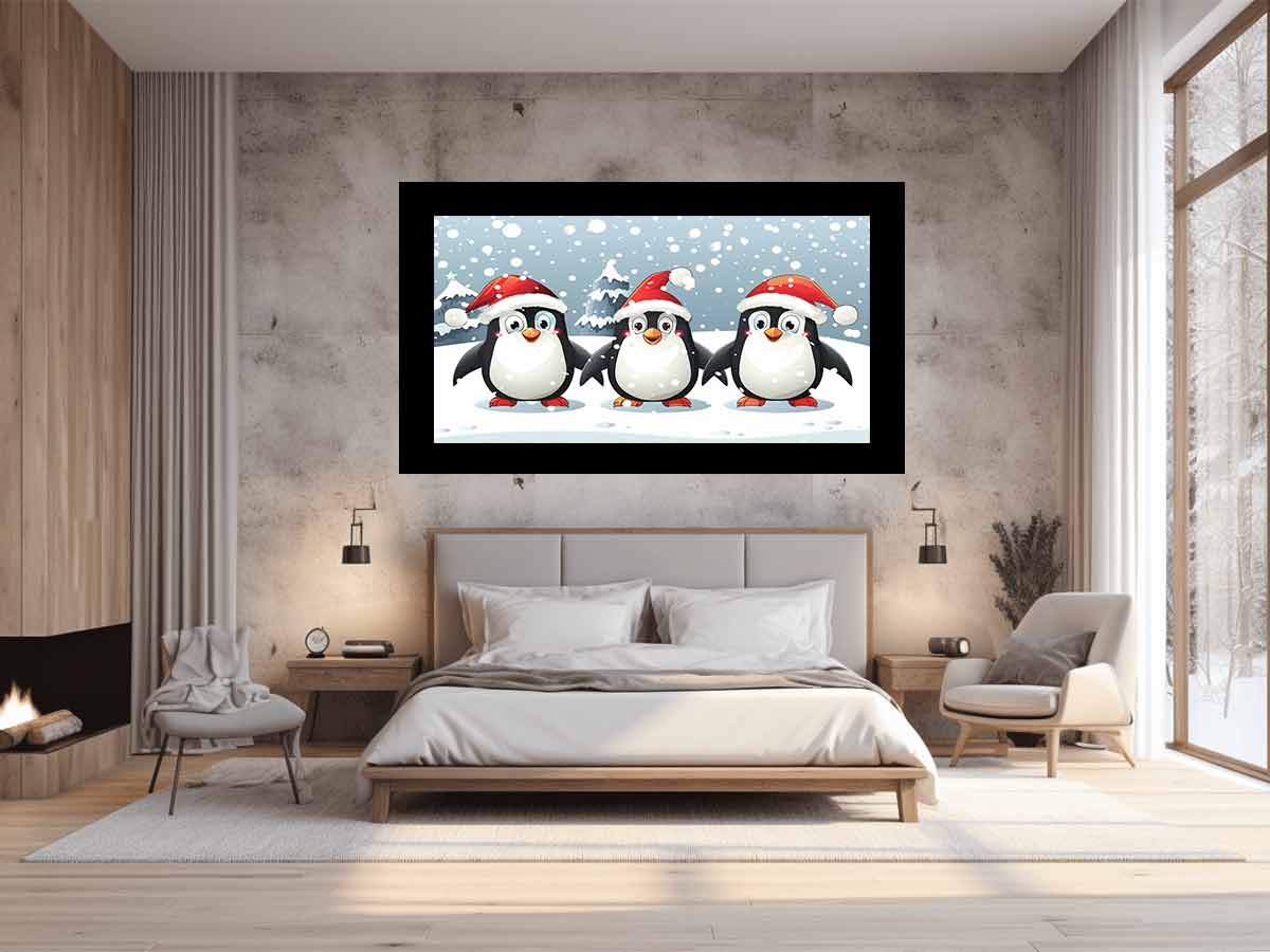 Three Penguins
