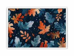 Winter Leaves Framed Print