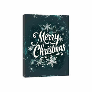 Merry Christmas Canvas Print